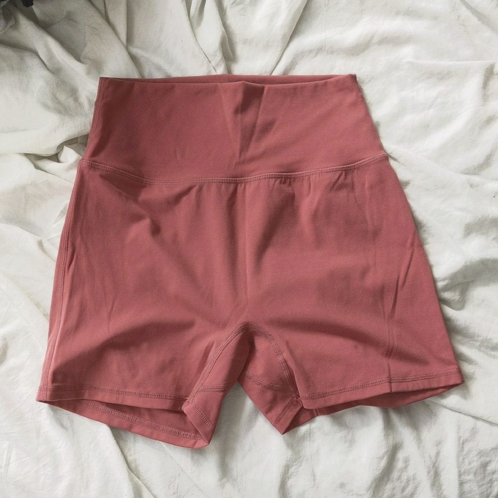 Buffbunny Legacy 4" Short Dusty Pinkish Mauve Color Size S